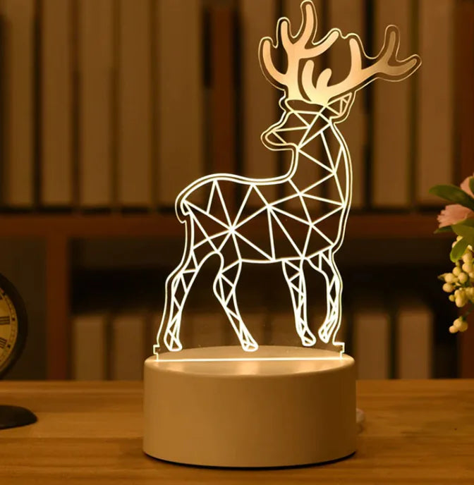 GlowCharm 3D Night Light - Divine Beauty Care