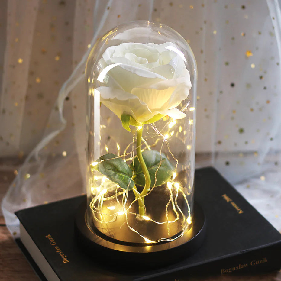 EternalGlow Rose Ornament - Divine Beauty Care