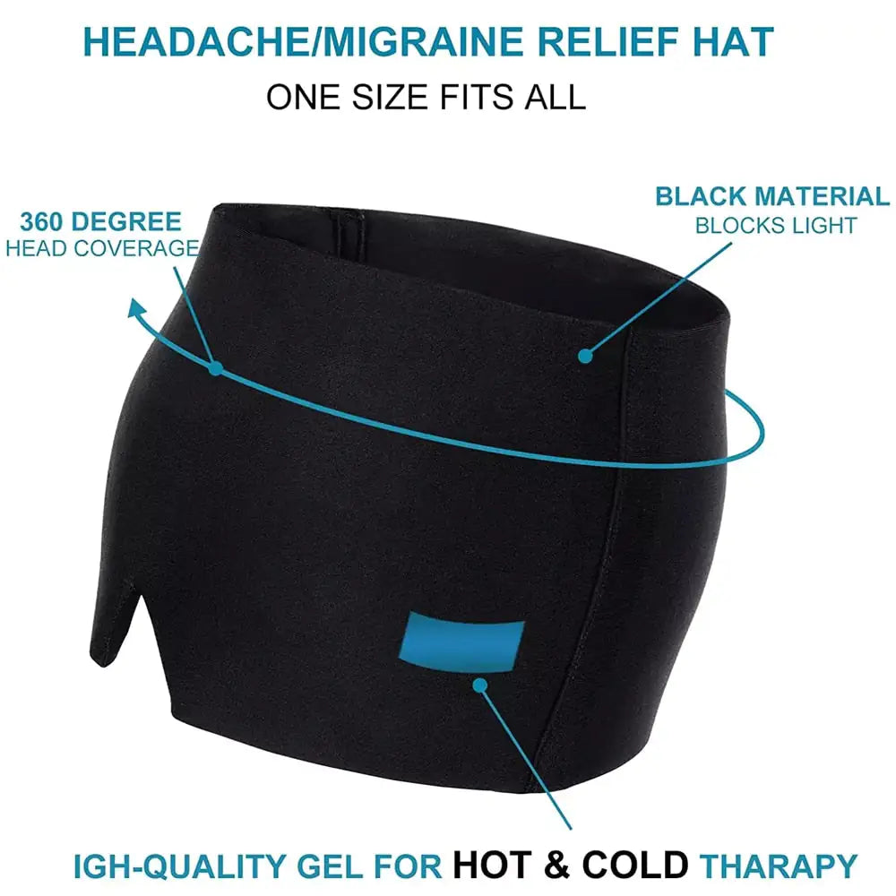 Head Massager & Eye Mask for Stress and Pain Relief - Divine Beauty Care