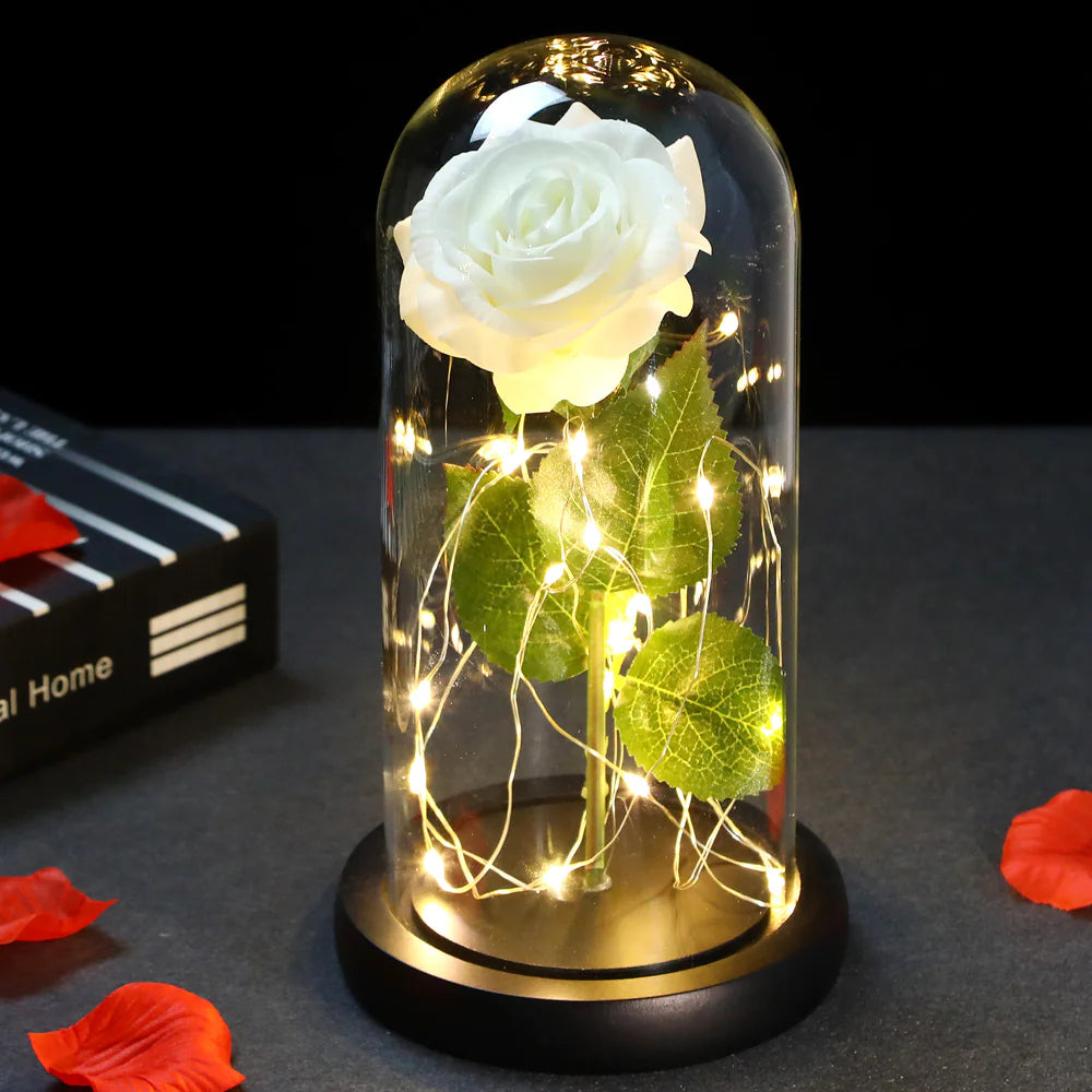 EternalGlow Rose Ornament - Divine Beauty Care