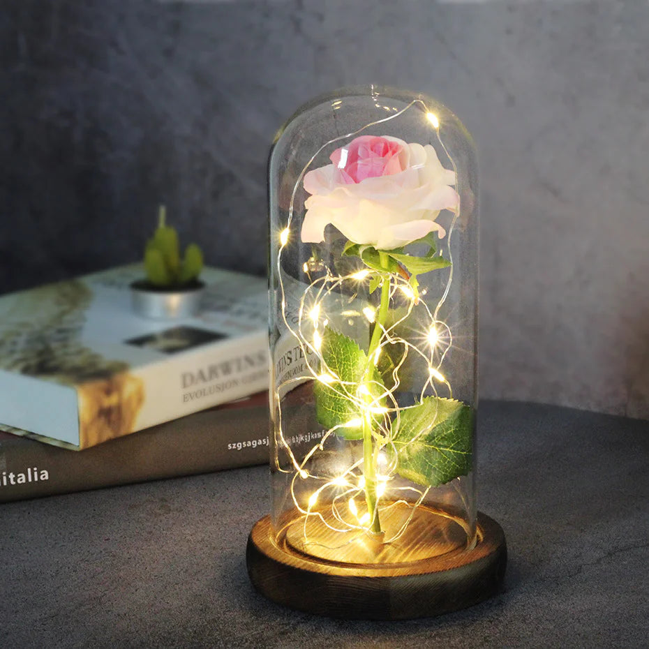EternalGlow Rose Ornament - Divine Beauty Care