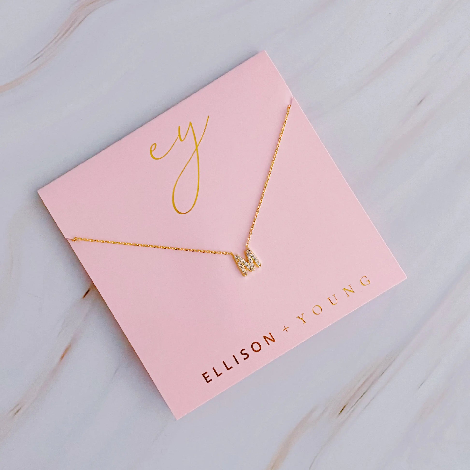 Understated Beauty Initial Necklace - Divine Beauty Care