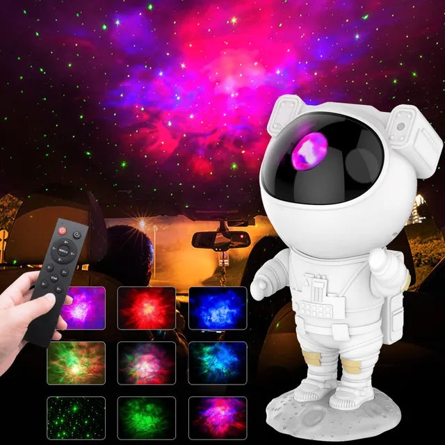 Astronaut Star Projector Night Light - Divine Beauty Care