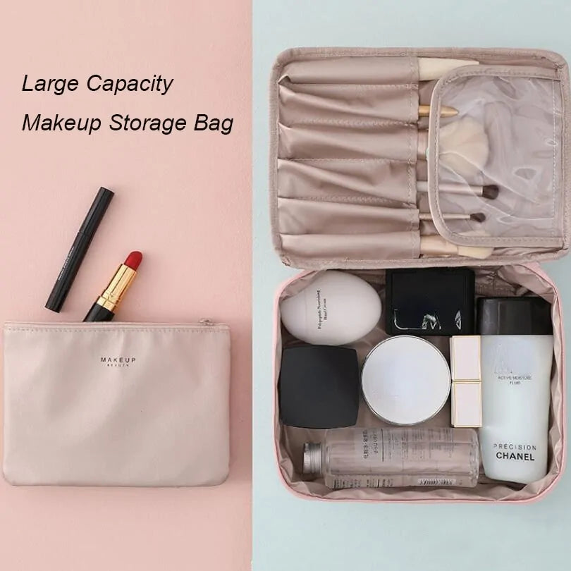 Stylish Makeup Bag Organizer - Divine Beauty Care