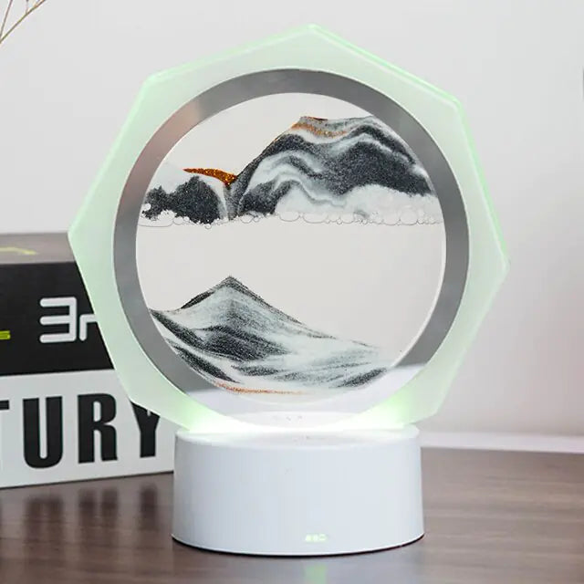 Creative Quicksand Night Light Lamp - Divine Beauty Care