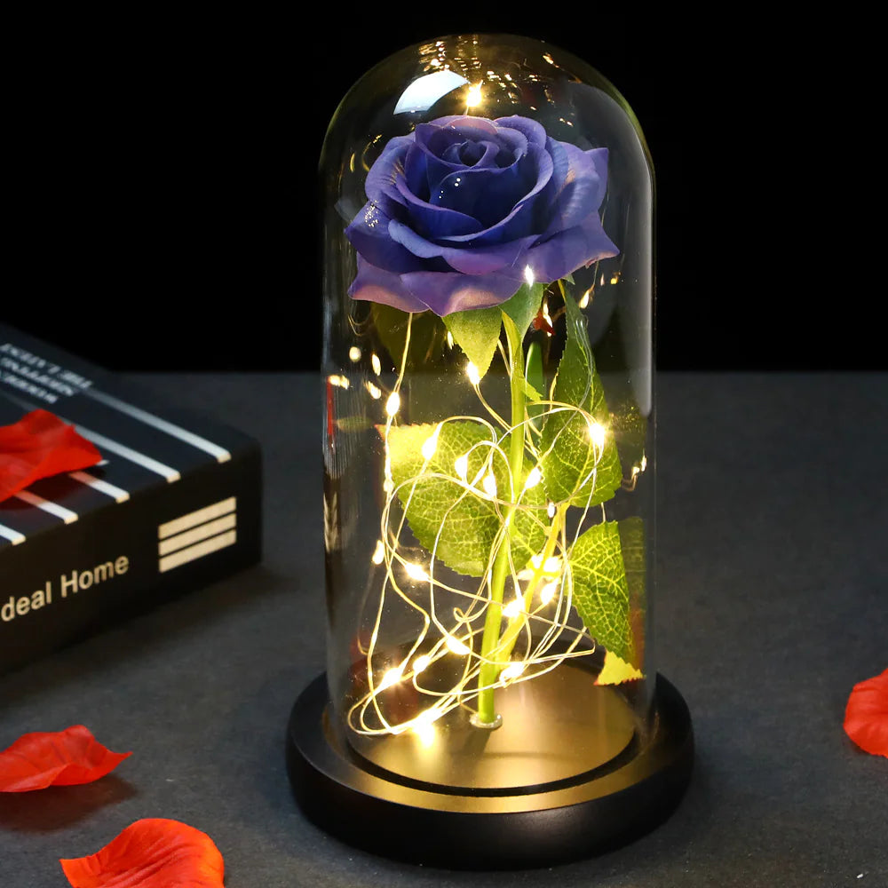 EternalGlow Rose Ornament - Divine Beauty Care