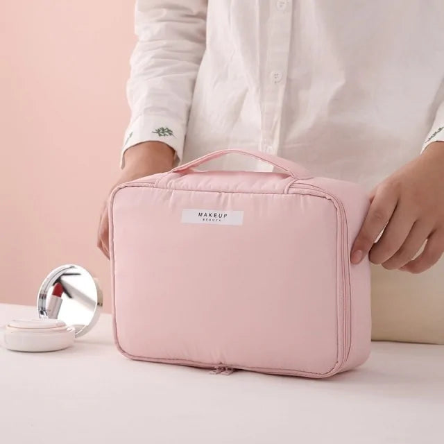 Stylish Makeup Bag Organizer - Divine Beauty Care