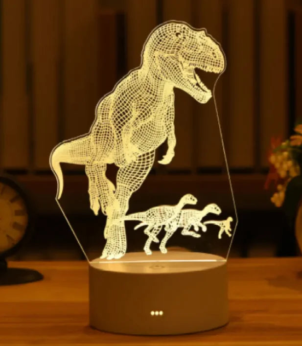 GlowCharm 3D Night Light - Divine Beauty Care
