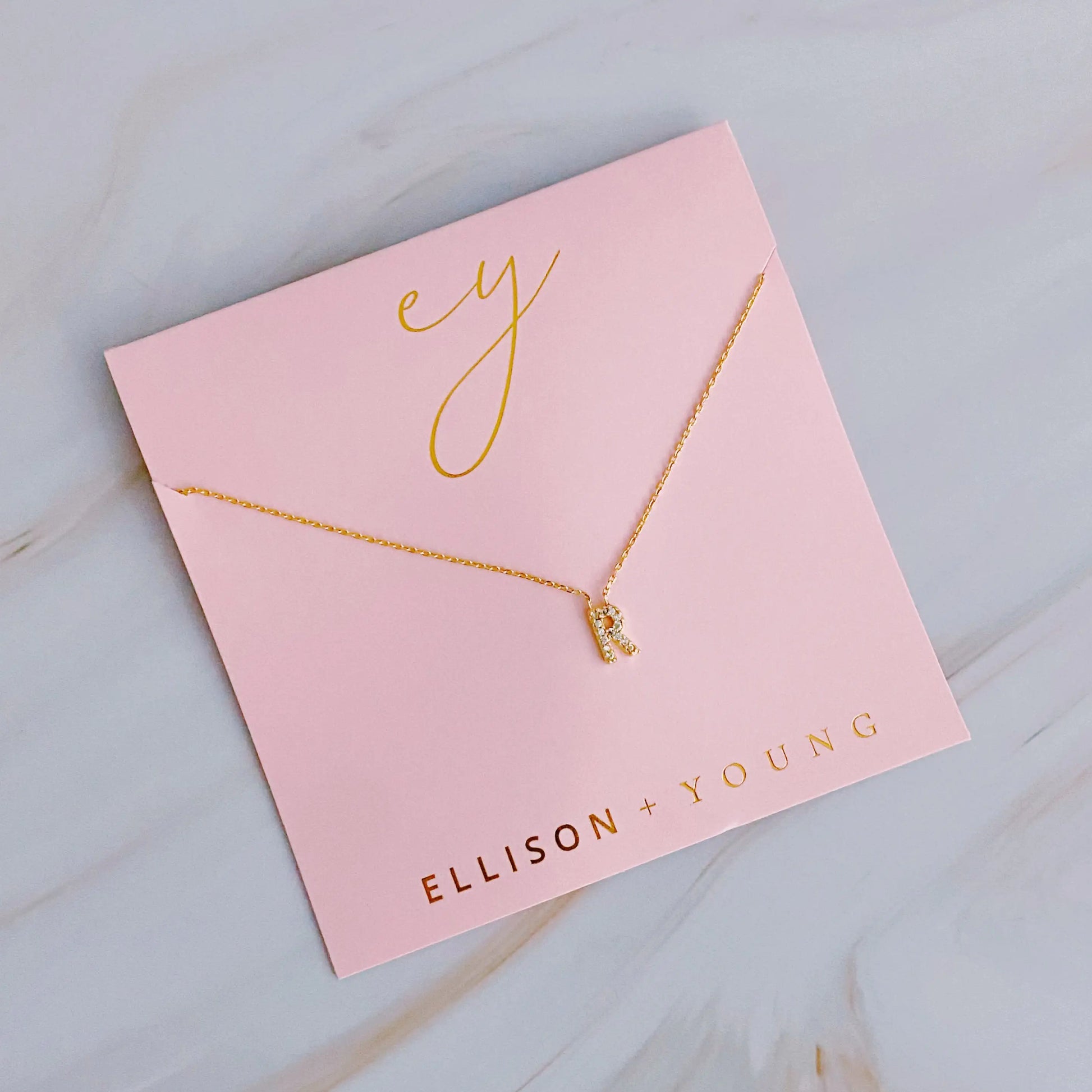 Understated Beauty Initial Necklace - Divine Beauty Care