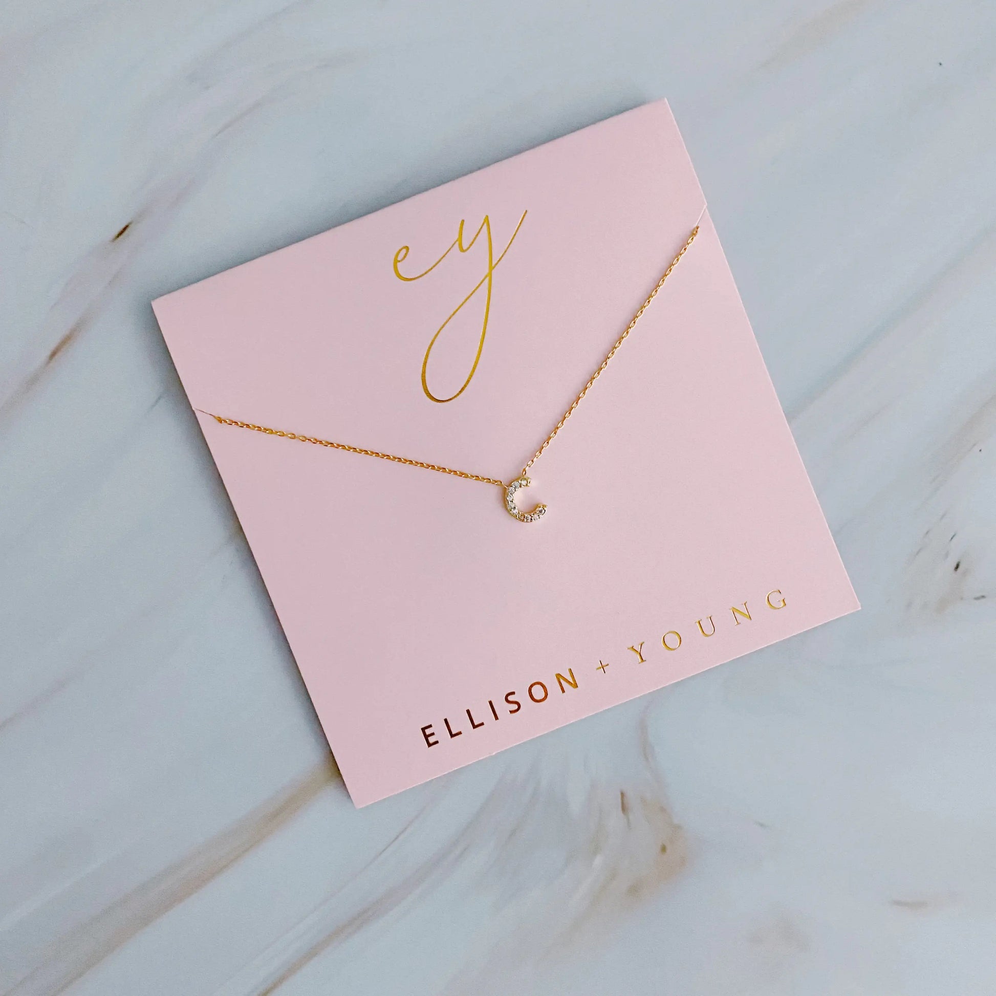 Understated Beauty Initial Necklace - Divine Beauty Care