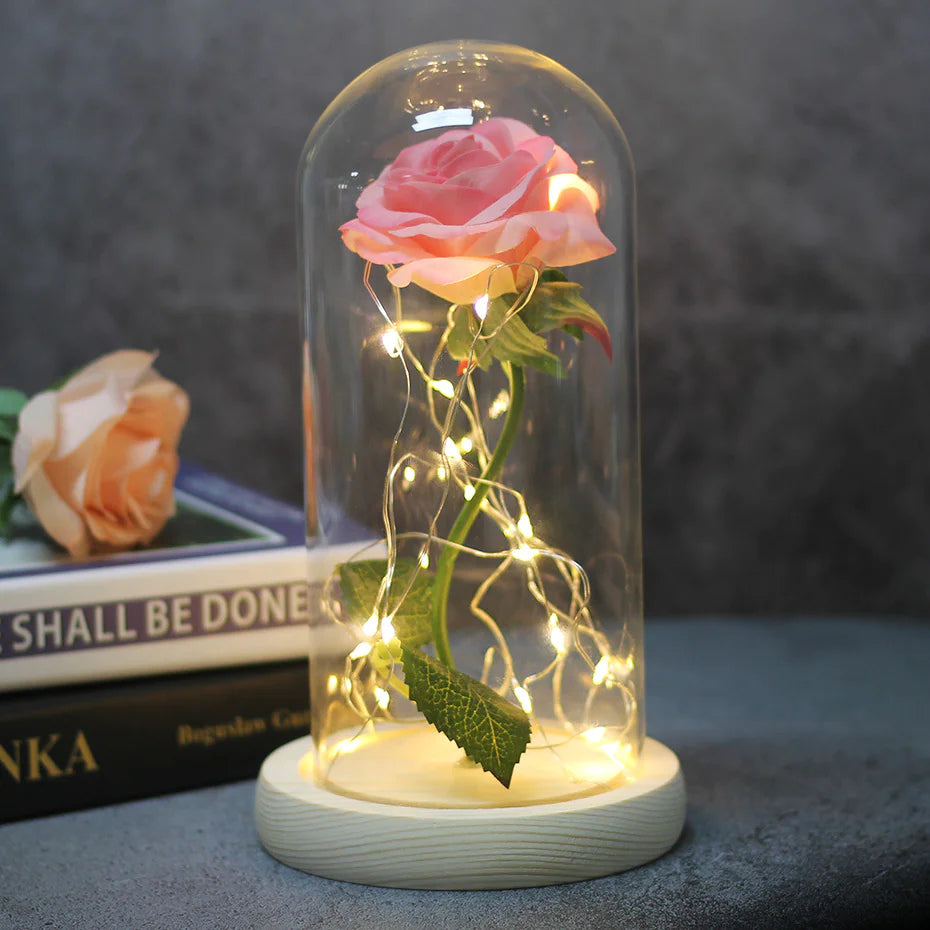 EternalGlow Rose Ornament - Divine Beauty Care