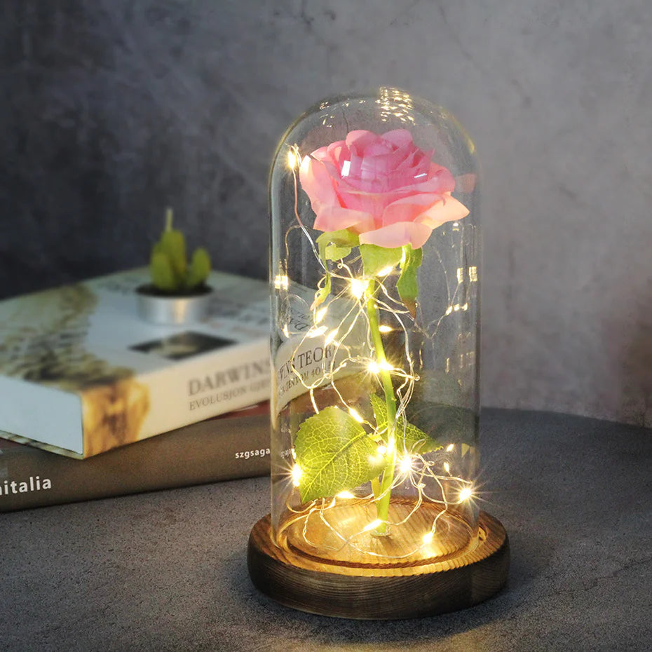 EternalGlow Rose Ornament - Divine Beauty Care