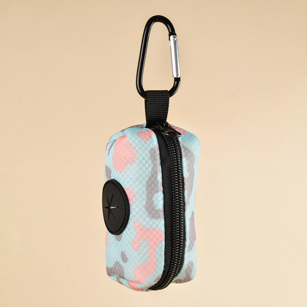 Abstract Designer Print Cute Design Pet Poop Bag Holder Dispenser Without Poop Bag And Leashes Can Attached With Any Dog Leashes - Divine Beauty Care