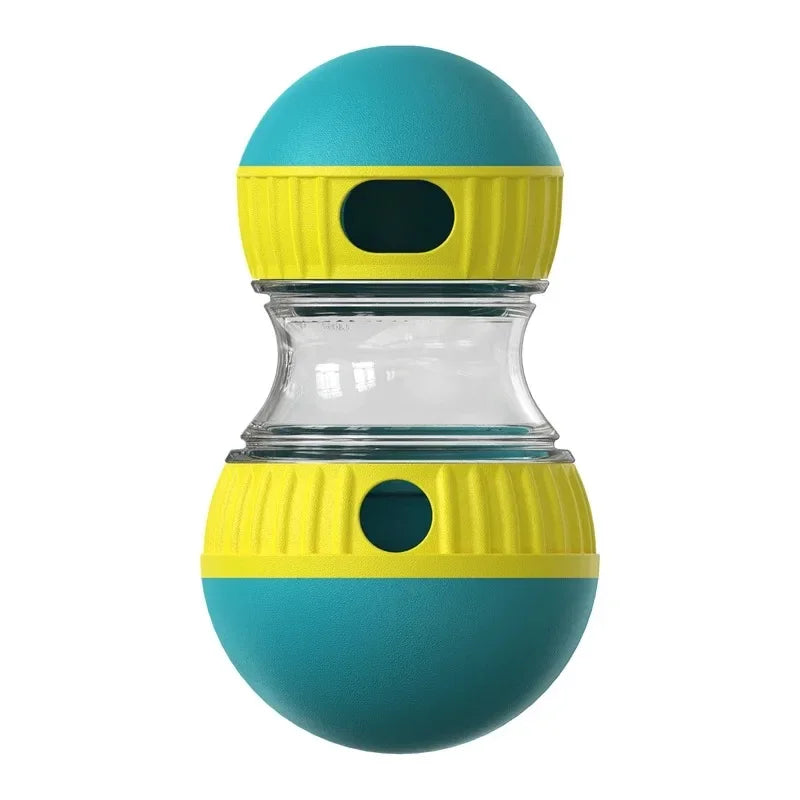 Dog Puzzle Toy Elliptical Track Rolling Increase Intelligence Ball Leaky Food Develop Good Habits Durable Interactive Pet Toys - Divine Beauty Care