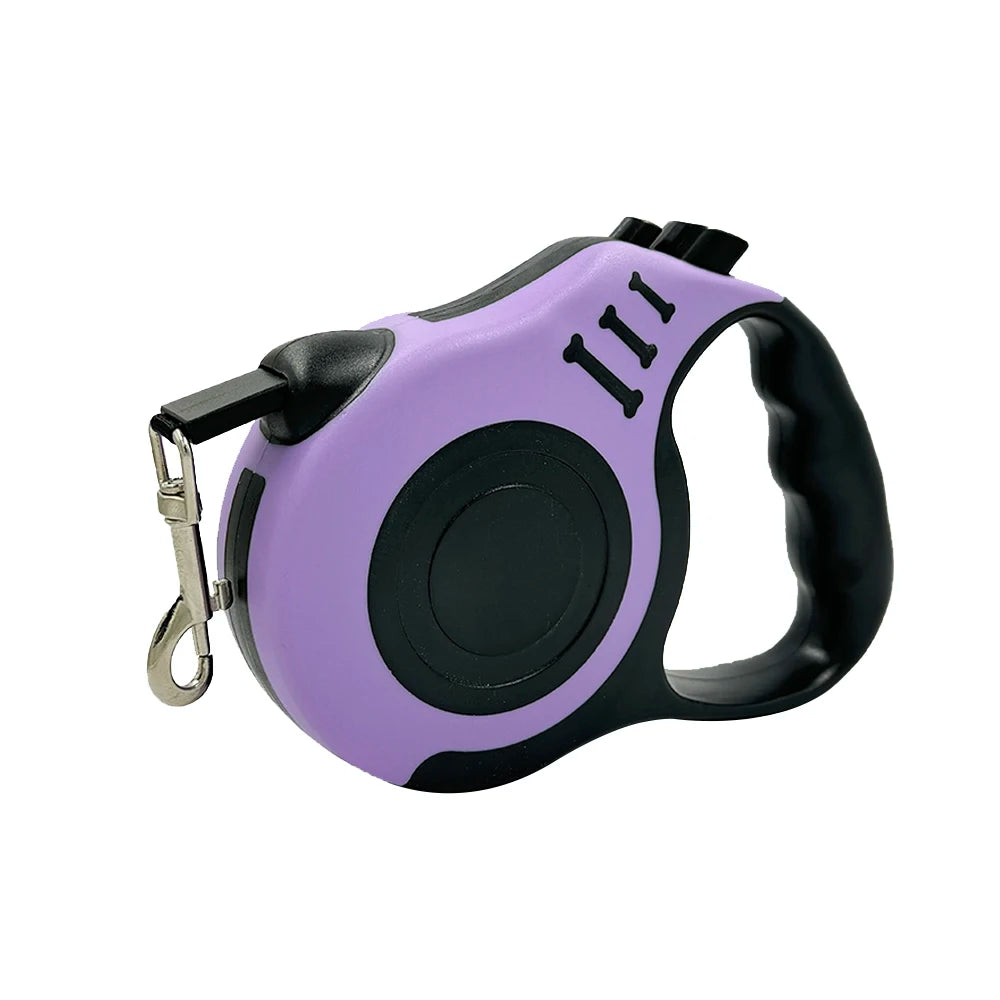 Dog Leash for Small Dogs Cat Automatic Retractable Durable Nylon Lead Puppy Outdoor Travel Walking Hiking Traction Rope