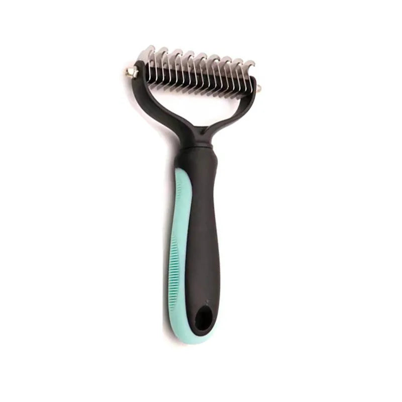 Dog Cat Hair Removal Comb Pet Long Hair Short Hair Pet Grooming Care Brush Trimming Dematting Brush Dog Pet Grooming Equipment - Divine Beauty Care