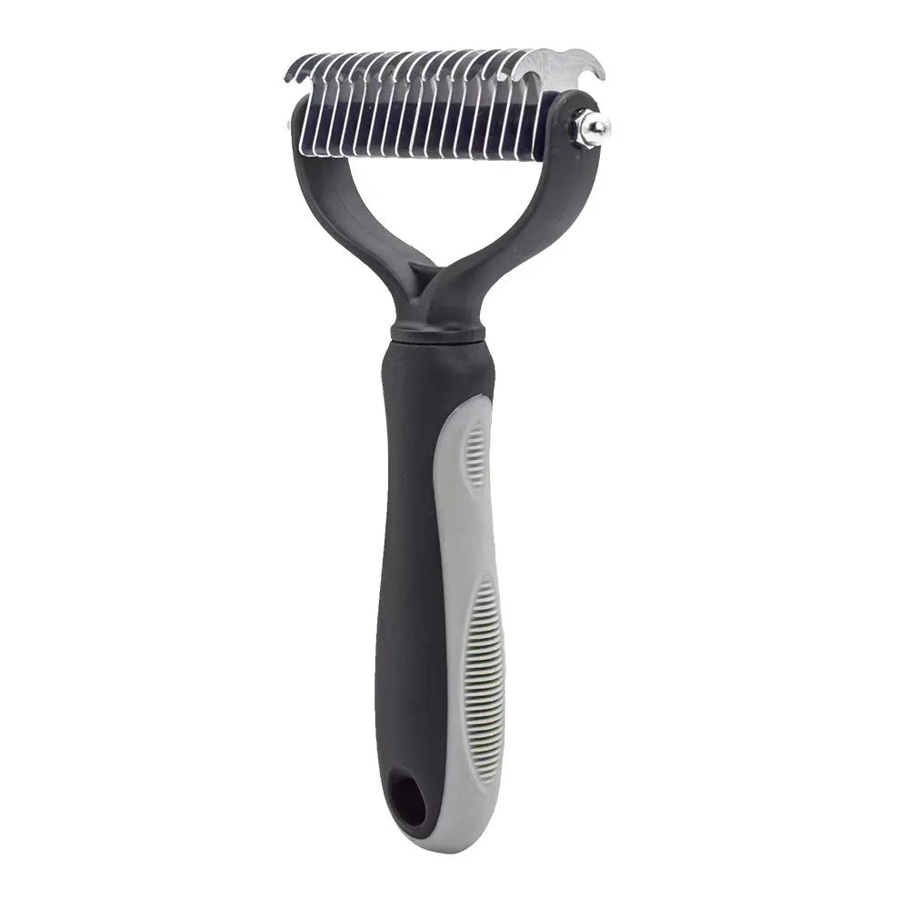 Dog Cat Hair Removal Comb Pet Long Hair Short Hair Pet Grooming Care Brush Trimming Dematting Brush Dog Pet Grooming Equipment - Divine Beauty Care
