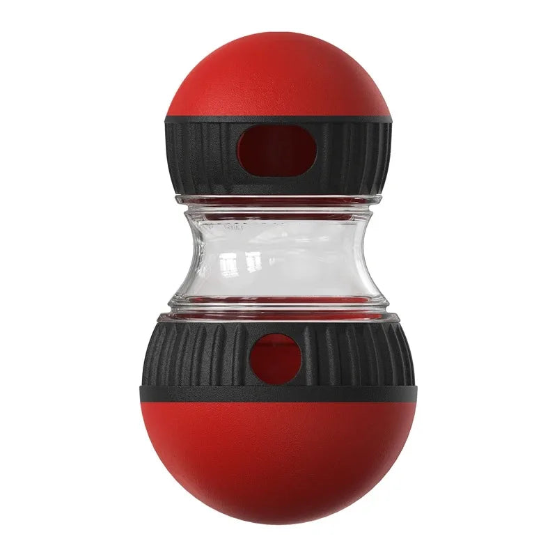 Dog Puzzle Toy Elliptical Track Rolling Increase Intelligence Ball Leaky Food Develop Good Habits Durable Interactive Pet Toys - Divine Beauty Care