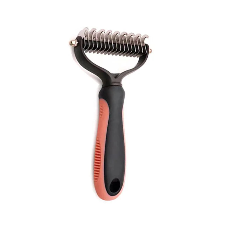 Dog Cat Hair Removal Comb Pet Long Hair Short Hair Pet Grooming Care Brush Trimming Dematting Brush Dog Pet Grooming Equipment - Divine Beauty Care