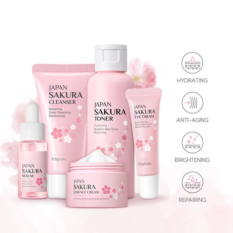 SAKURA Moisturizing Face Cream Skin Care Kit - Divine Beauty Care