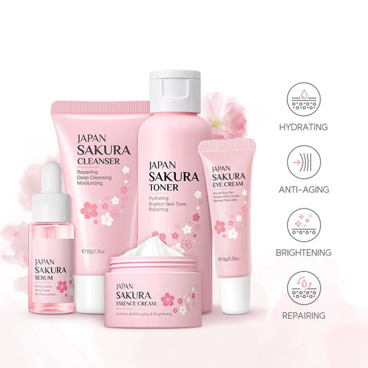 SAKURA Moisturizing Face Cream Skin Care Kit - Divine Beauty Care