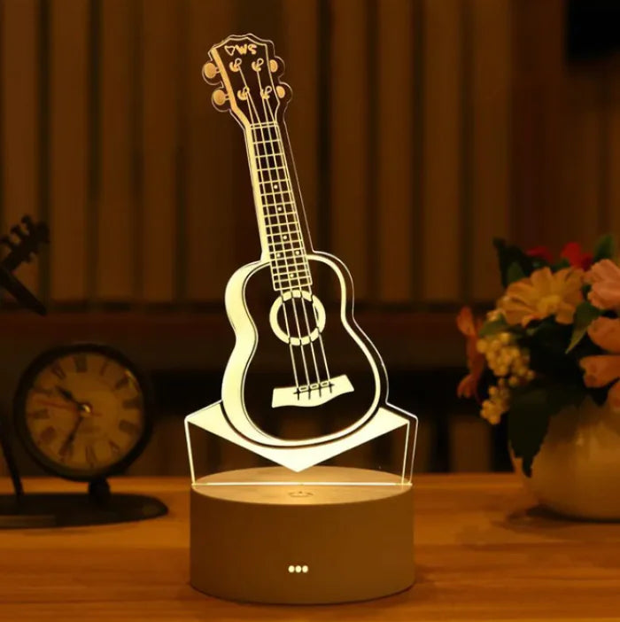 GlowCharm 3D Night Light - Divine Beauty Care