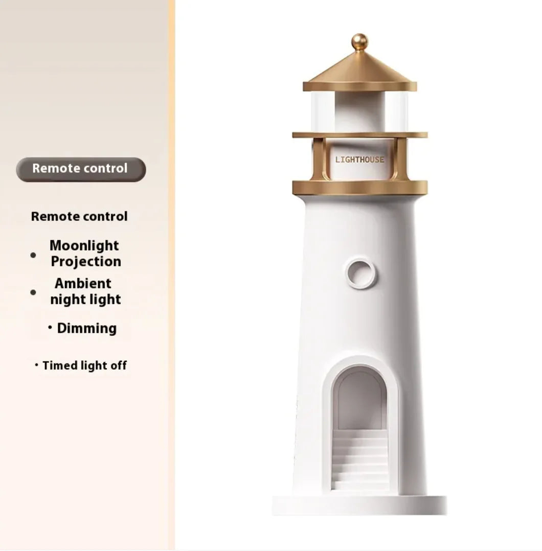 Creative Lighthouse Moonlight Night Lamp - Divine Beauty Care