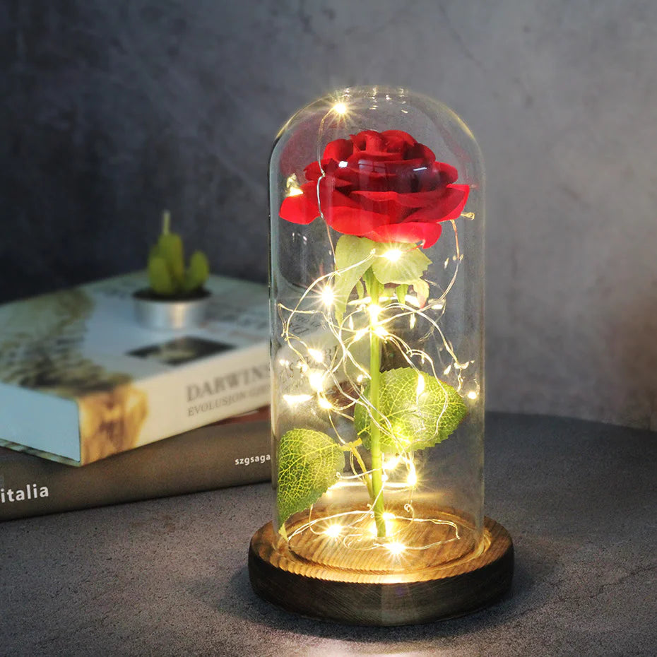 EternalGlow Rose Ornament - Divine Beauty Care