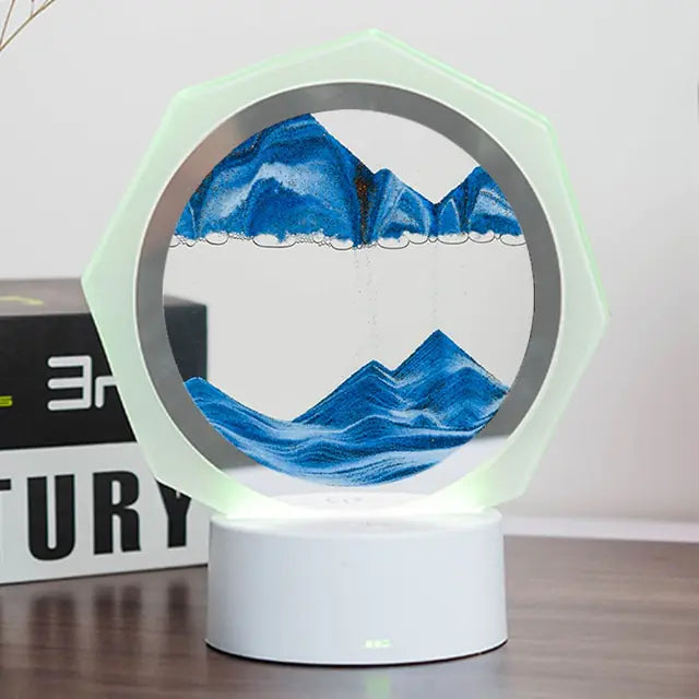 Creative Quicksand Night Light Lamp - Divine Beauty Care