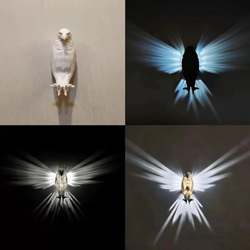 Eagle Shaped Wall Lamp - Divine Beauty Care