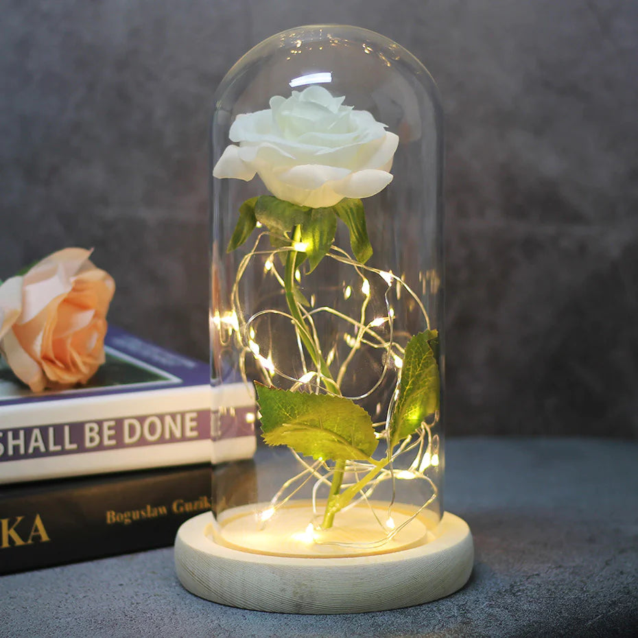 EternalGlow Rose Ornament - Divine Beauty Care
