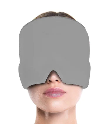Head Massager & Eye Mask for Stress and Pain Relief - Divine Beauty Care