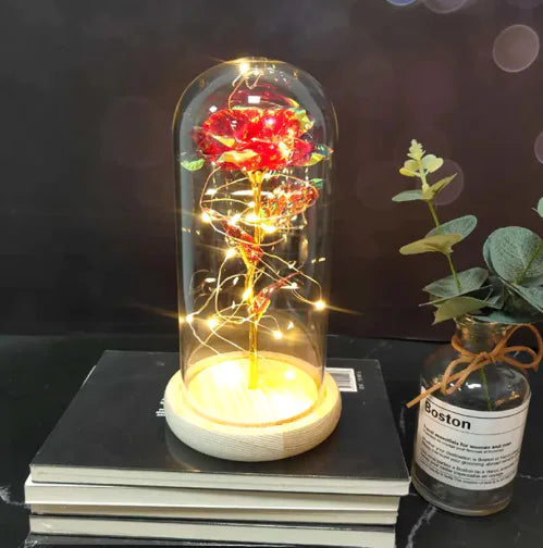 EternalGlow Rose Ornament - Divine Beauty Care