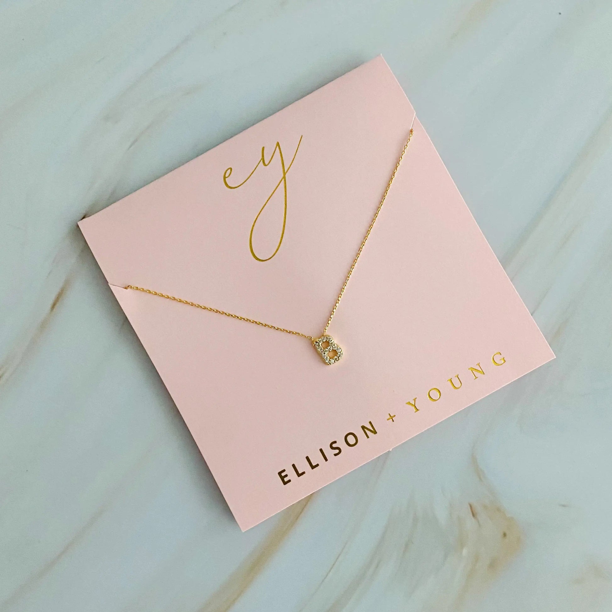 Understated Beauty Initial Necklace - Divine Beauty Care