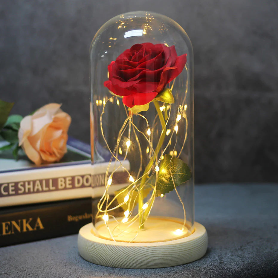 EternalGlow Rose Ornament - Divine Beauty Care