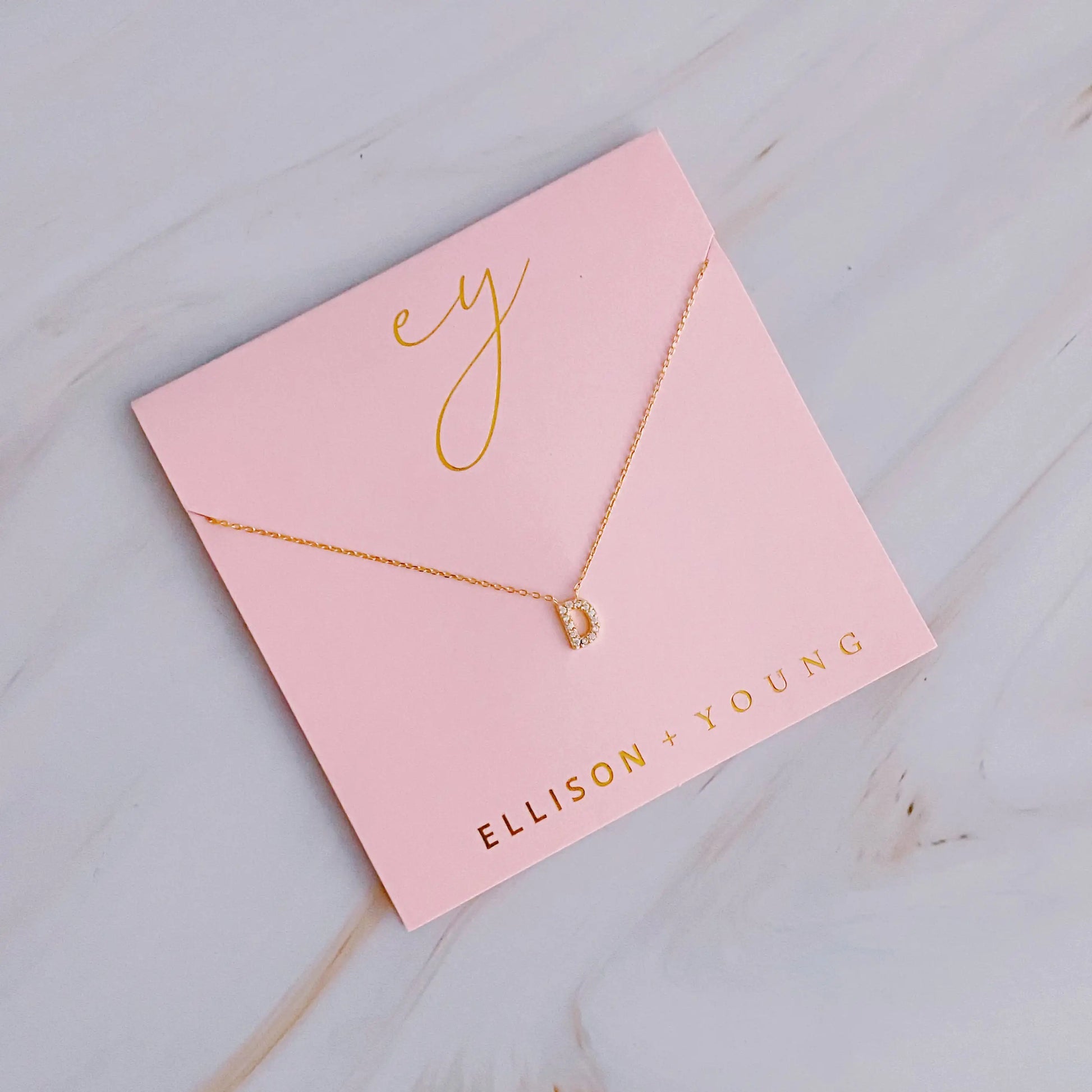Understated Beauty Initial Necklace - Divine Beauty Care