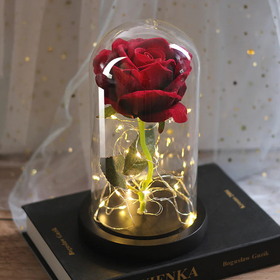 EternalGlow Rose Ornament - Divine Beauty Care