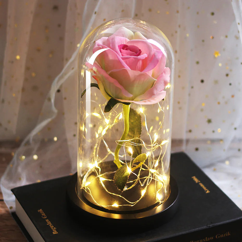 EternalGlow Rose Ornament - Divine Beauty Care