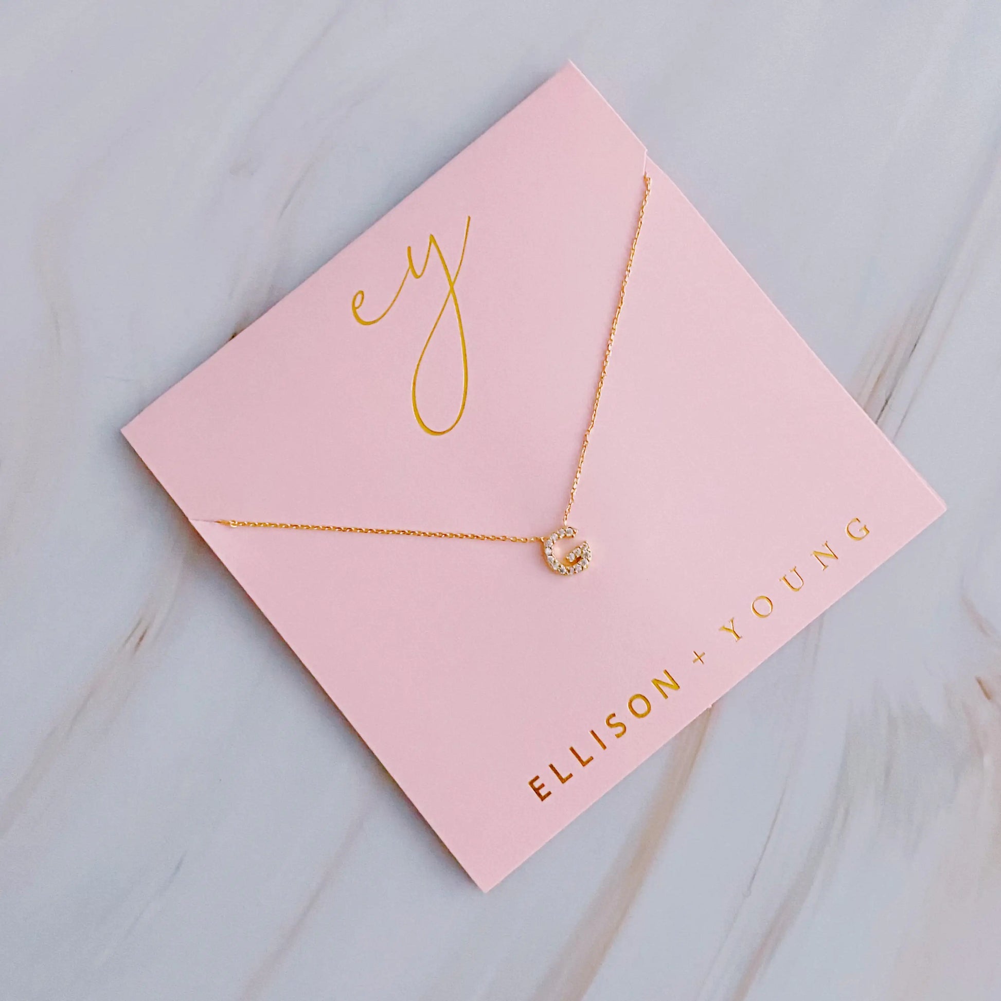 Understated Beauty Initial Necklace - Divine Beauty Care
