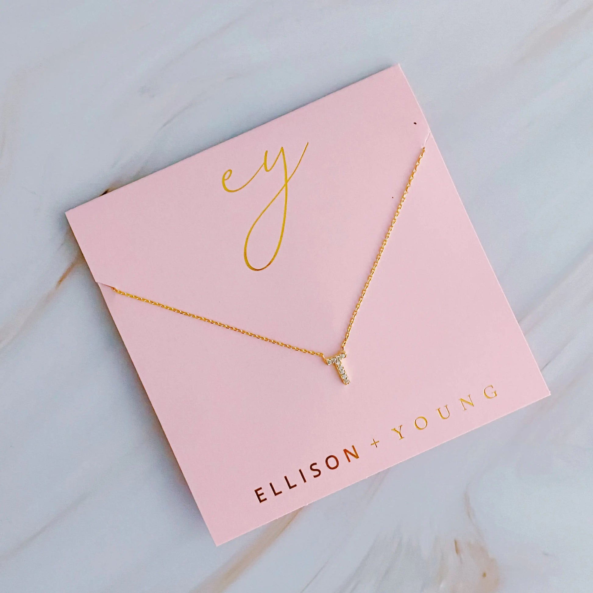 Understated Beauty Initial Necklace - Divine Beauty Care