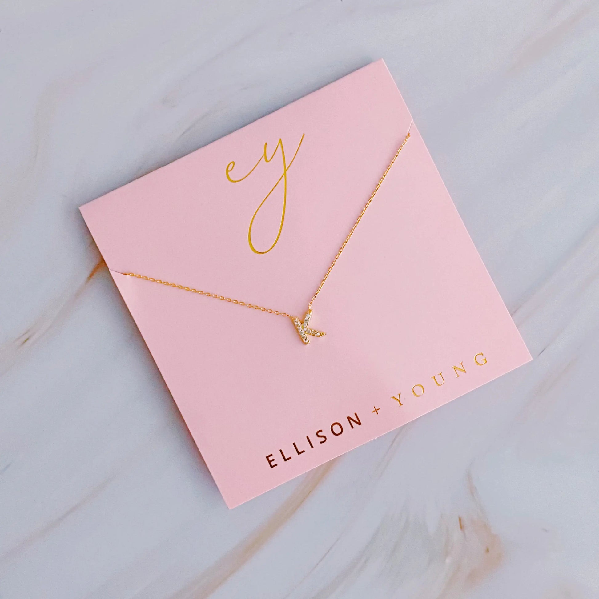 Understated Beauty Initial Necklace - Divine Beauty Care