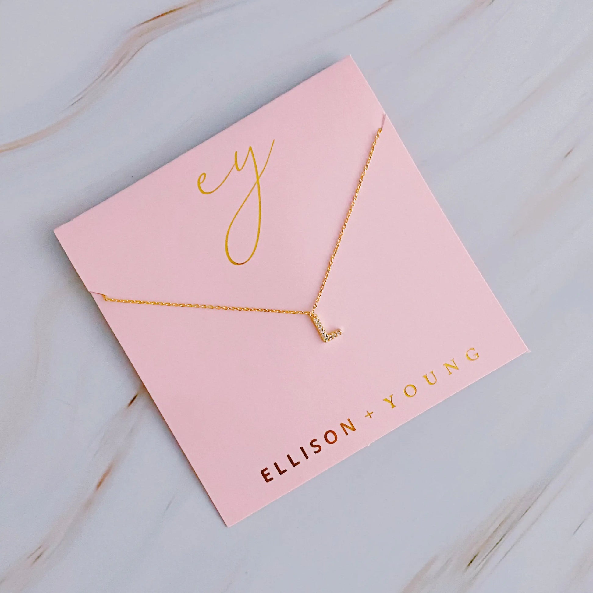 Understated Beauty Initial Necklace - Divine Beauty Care