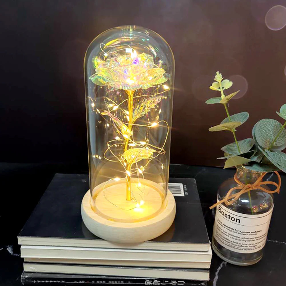 EternalGlow Rose Ornament - Divine Beauty Care