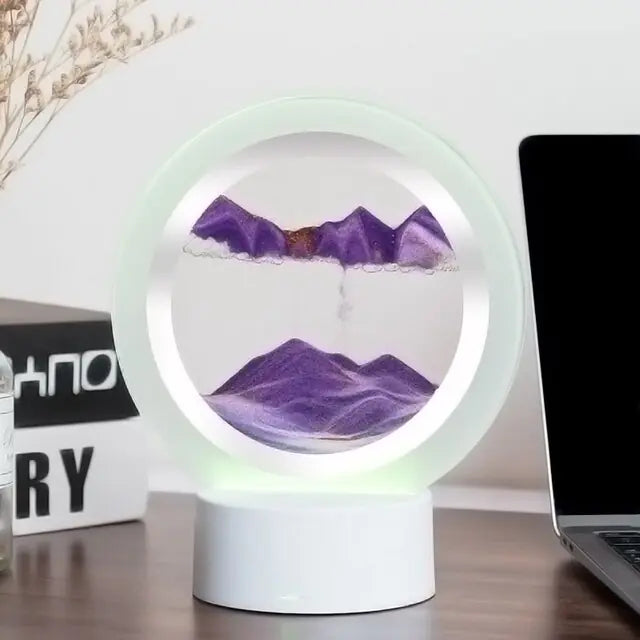 Creative Quicksand Night Light Lamp - Divine Beauty Care