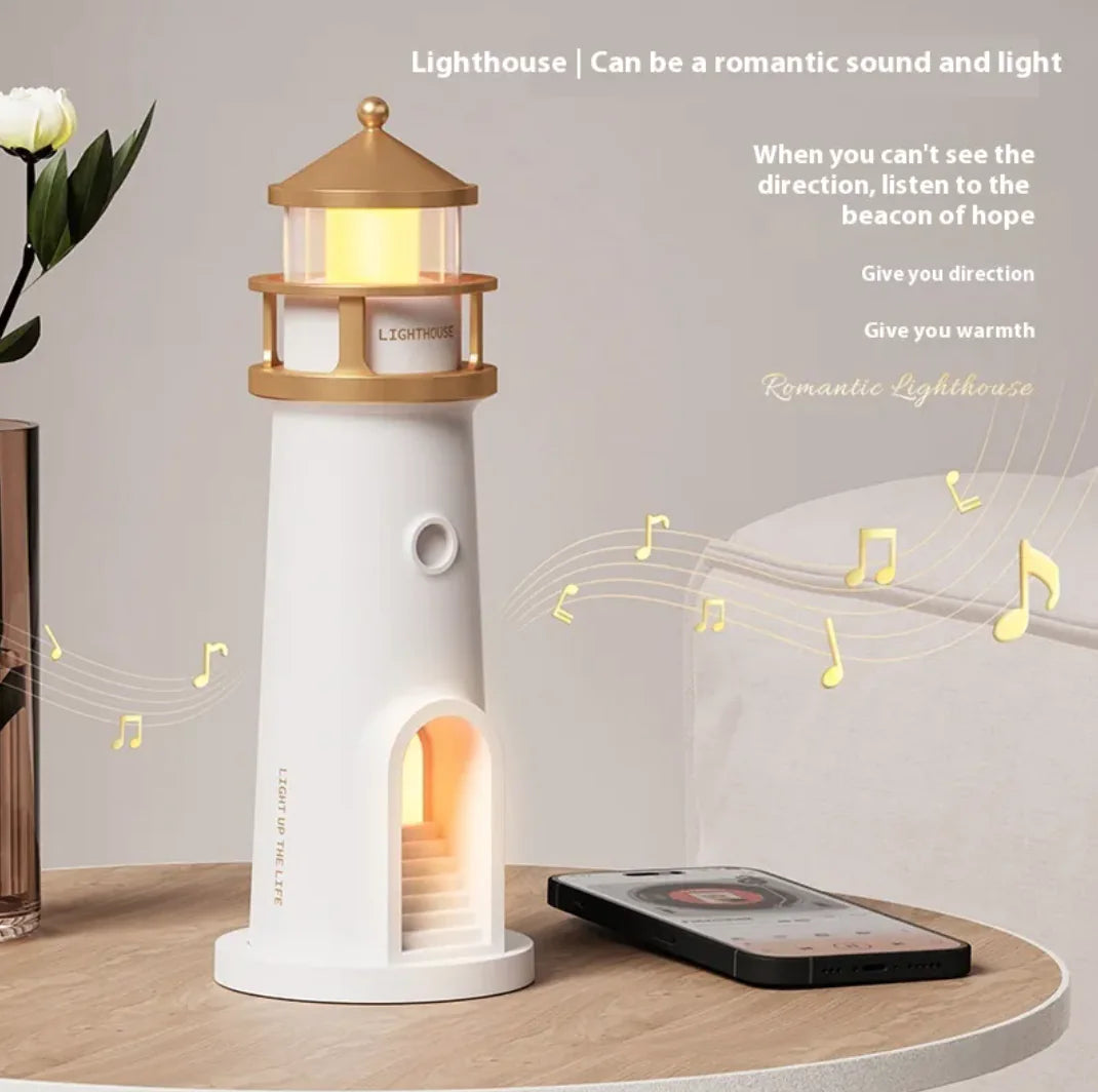 Creative Lighthouse Moonlight Night Lamp - Divine Beauty Care