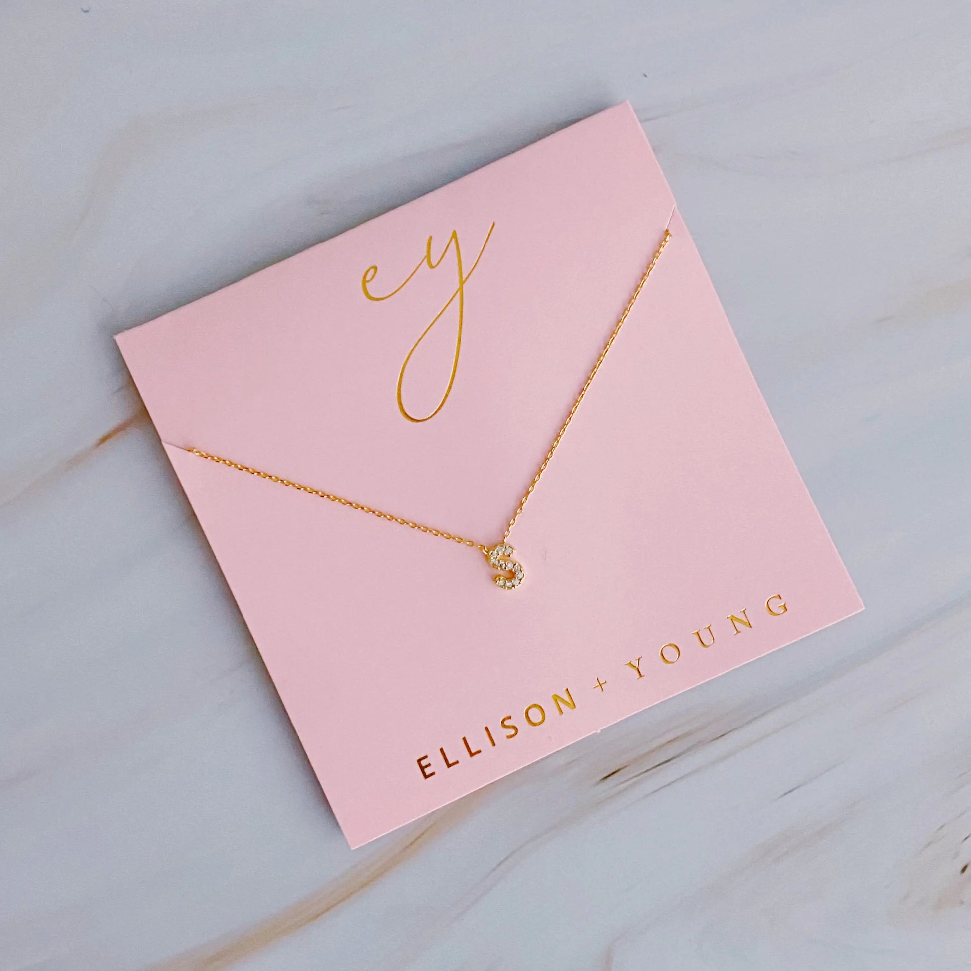 Understated Beauty Initial Necklace - Divine Beauty Care