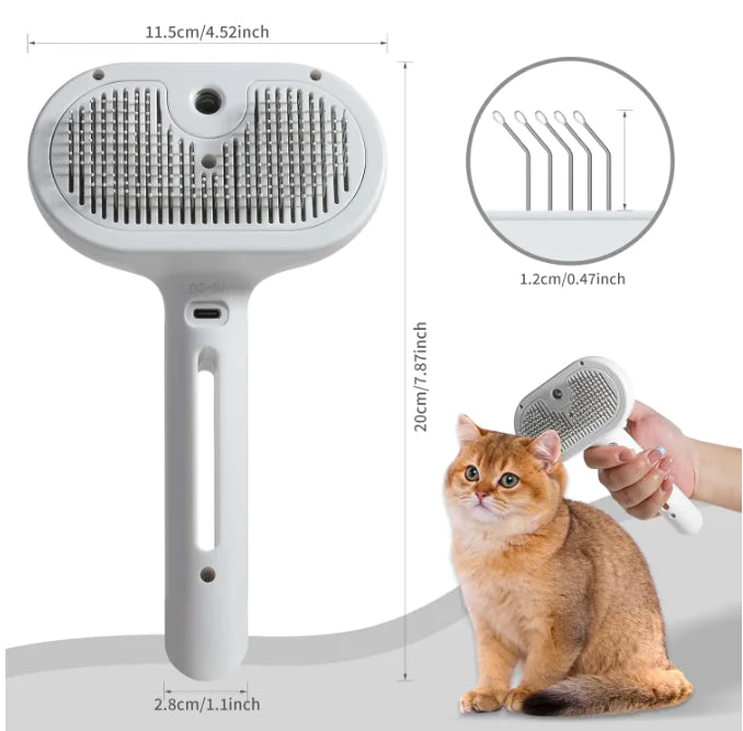 Pet Hair Removal Spray Brush - Divine Beauty Care
