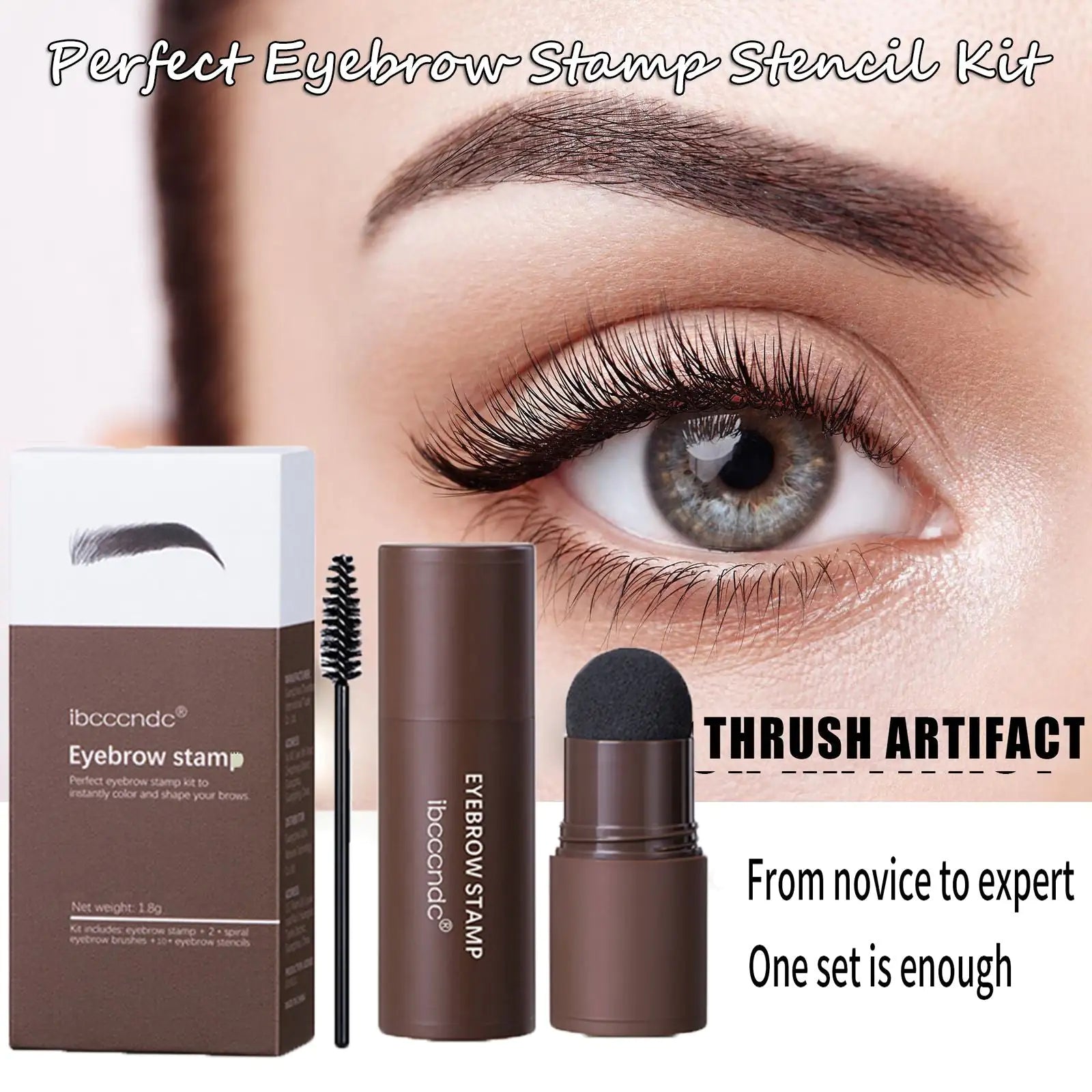 One Step Eyebrow Makeup Kit - Divine Beauty Care