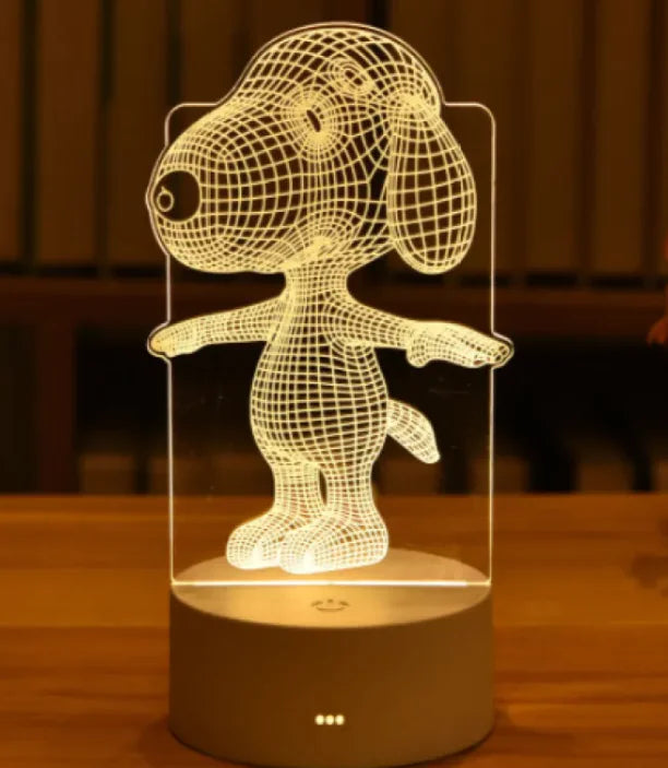 GlowCharm 3D Night Light - Divine Beauty Care