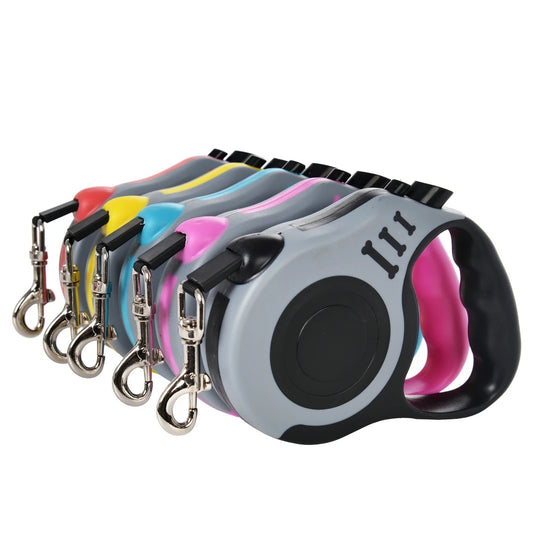 Dog Leash for Small Dogs Cat Automatic Retractable Durable Nylon Lead Puppy Outdoor Travel Walking Hiking Traction Rope